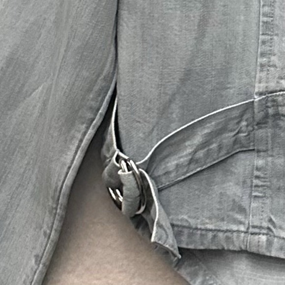 Soft Surroundings Tencel Topper Chambray S Boho Layer Minimalist Capsule Flowy - Picture 10 of 11